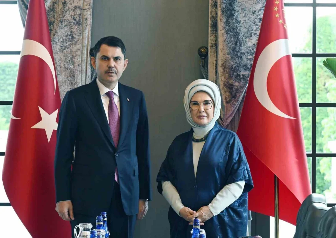 Bakan Kurum, Emine Erdoğan ile COP31 ve Sıfır Atık'ı görüştü