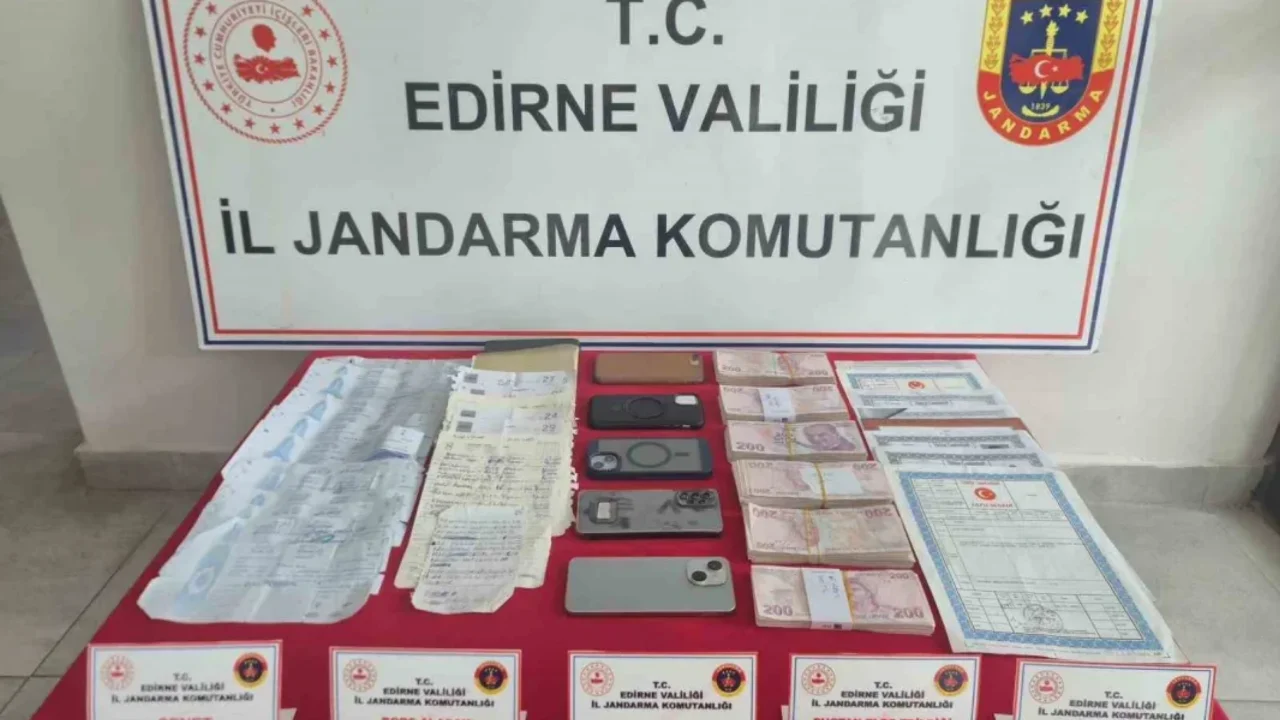 Keşan'da tefecilik operasyonu: 6 şüpheli tutuklandı