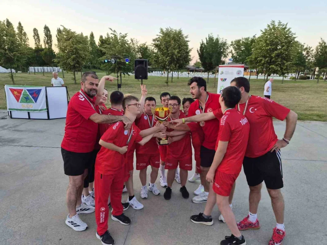 Down Sendromlu Basketbol Milli Takımı dünya ikincisi oldu
