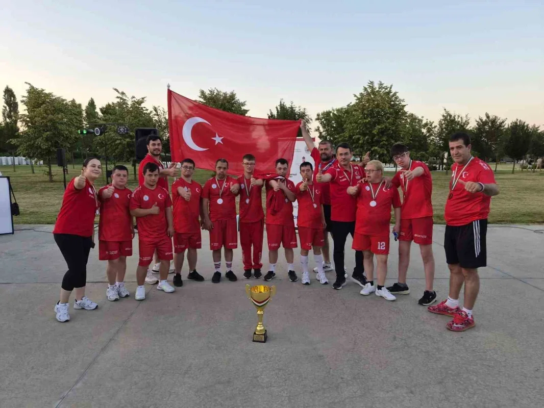 Down Sendromlu Basketbol Milli Takımı dünya ikincisi oldu