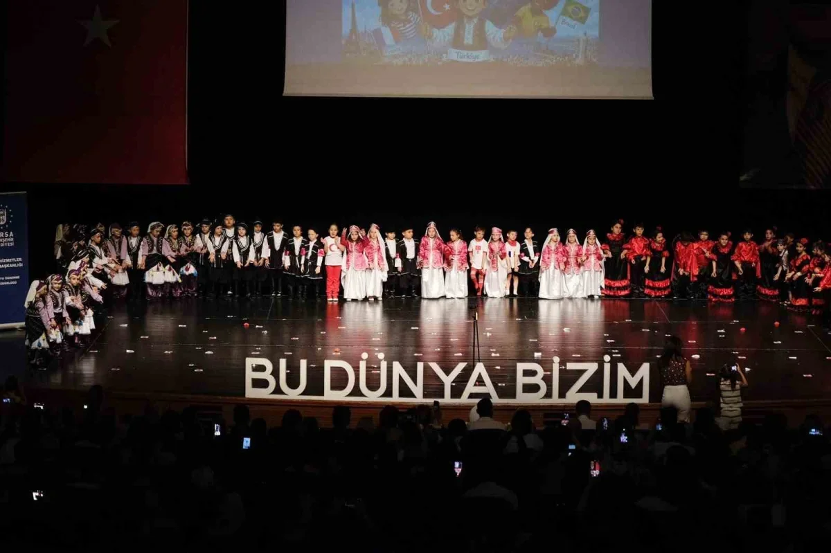 Bursa Yuvam Çocuk Etkinlik Merkezleri'nde yıl sonu gösterisi