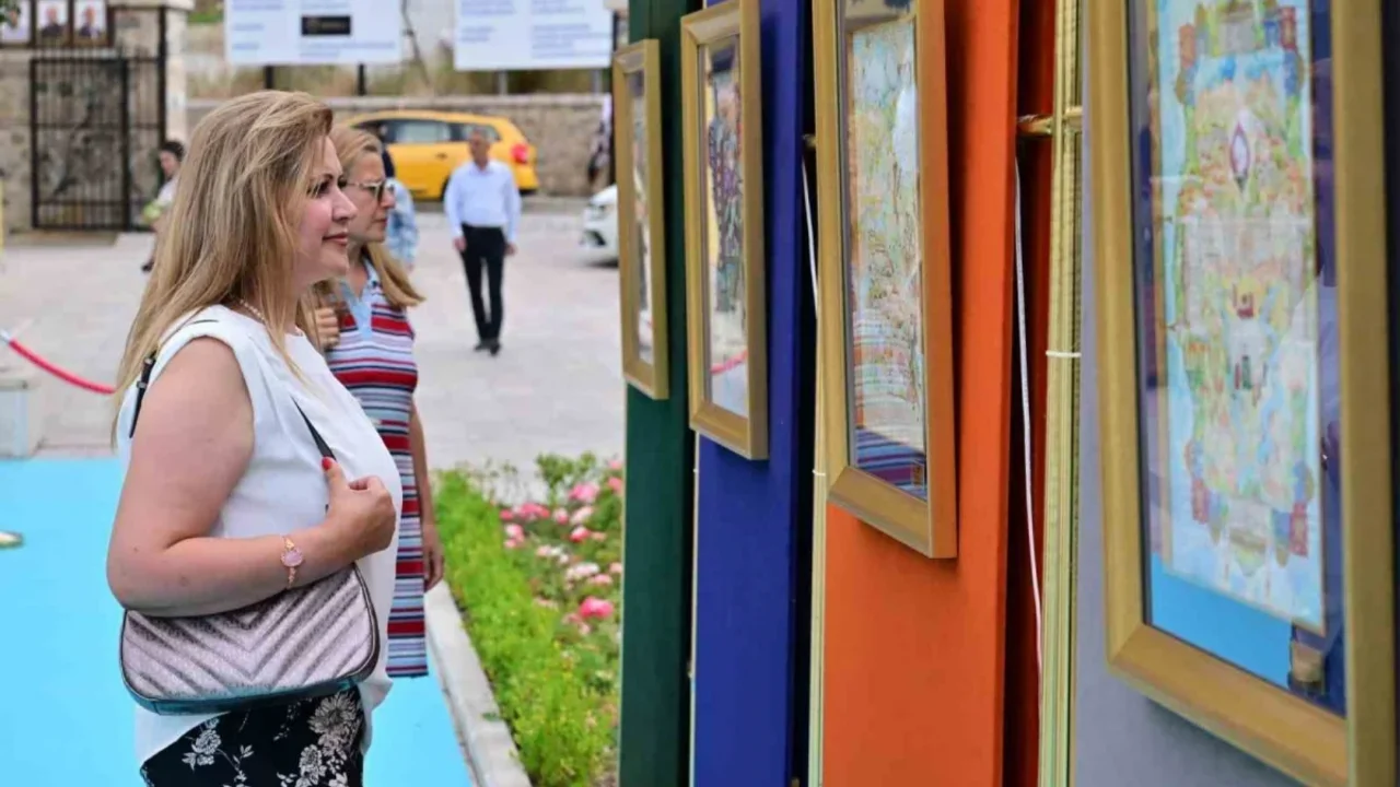 Bursa'nın fethi minyatür yarışmasıyla sergilendi