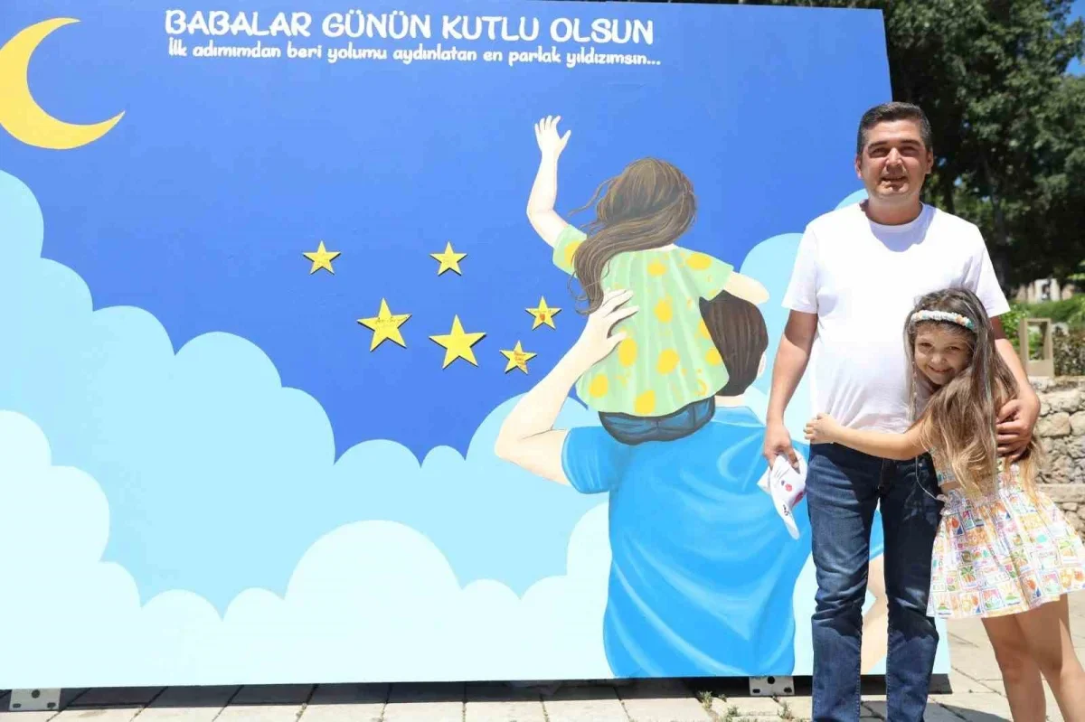 Bursa'da Babalar Günü için sevgi atölyesi düzenlendi