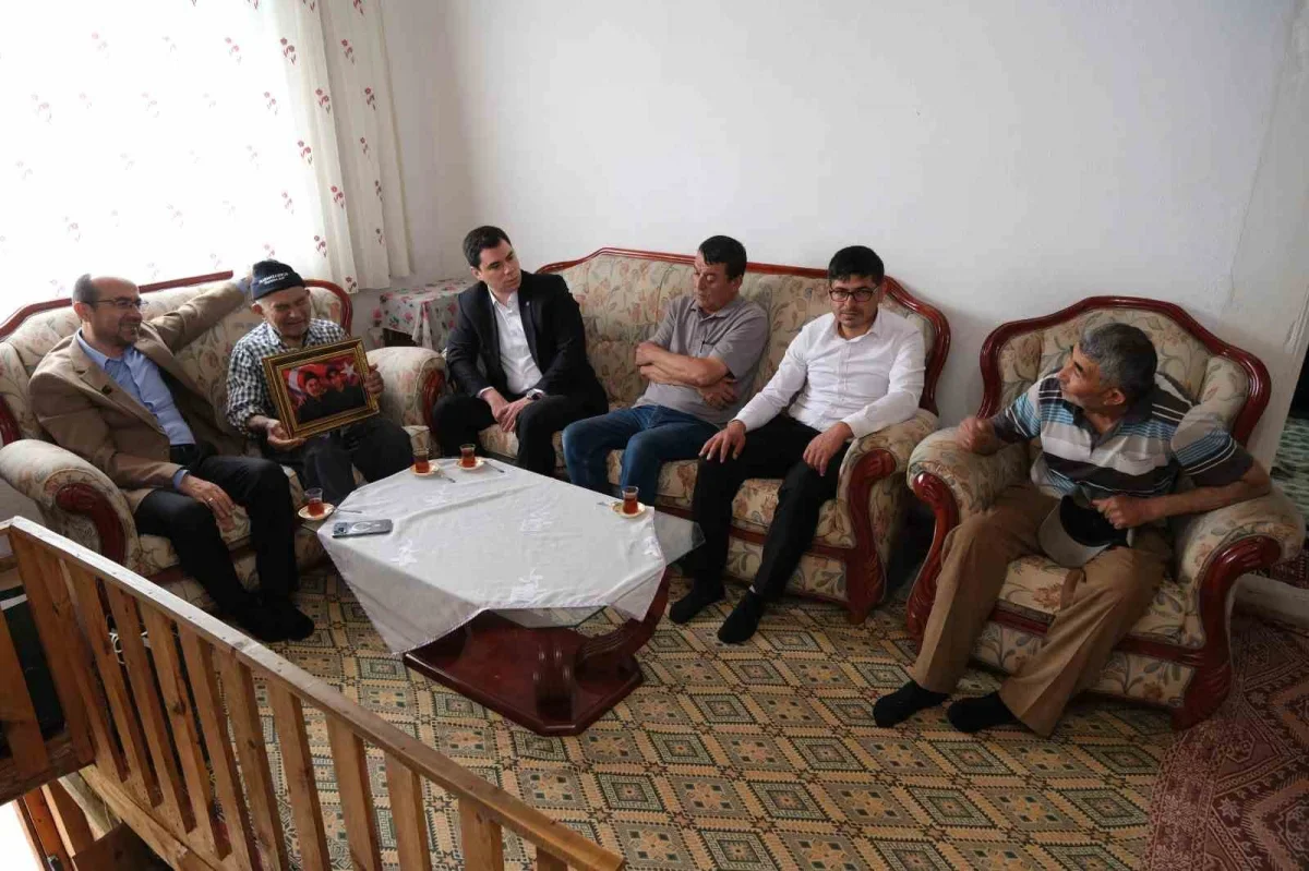 Babalar Günü'nde Orhaneli'de şehit ailelerine anlamlı ziyaret