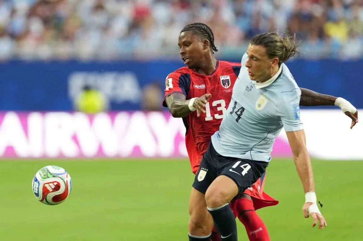 Uruguay - Yeşil Burun Adaları maçı 2-2 bitti