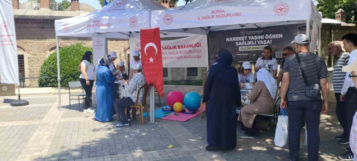 Bursa'da Hareket Yaşını Öğren Kampanyasına Yoğun İlgi
