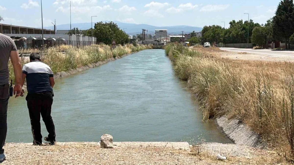 Mustafakemalpaşa'da sulama kanalında 33 yaşındaki erkek ölü bulundu