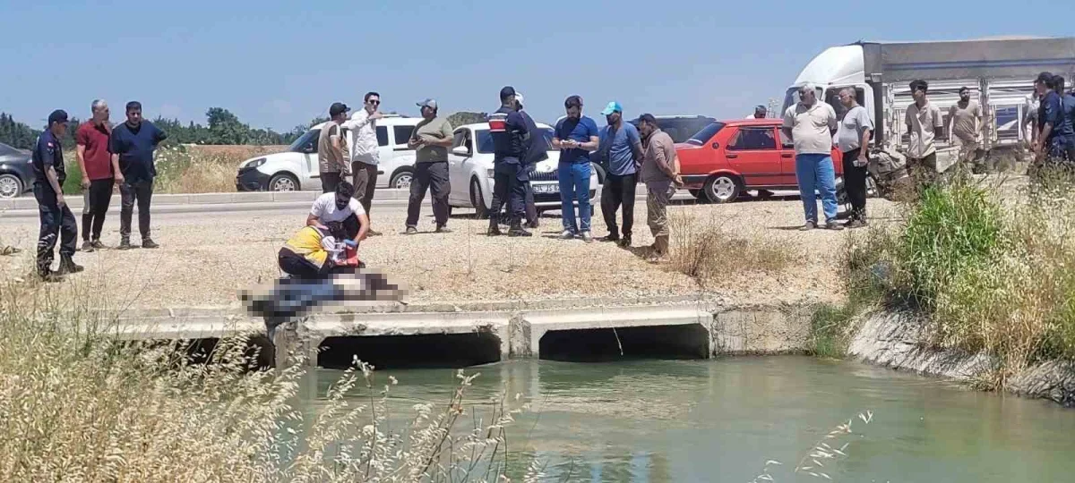 Mustafakemalpaşa'da sulama kanalında 33 yaşındaki erkek ölü bulundu