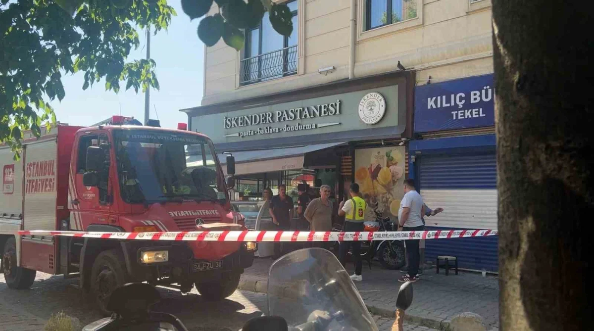 Eyüpsultan'da pastanede doğal gaz kaçağı: 5 işçi hastanede