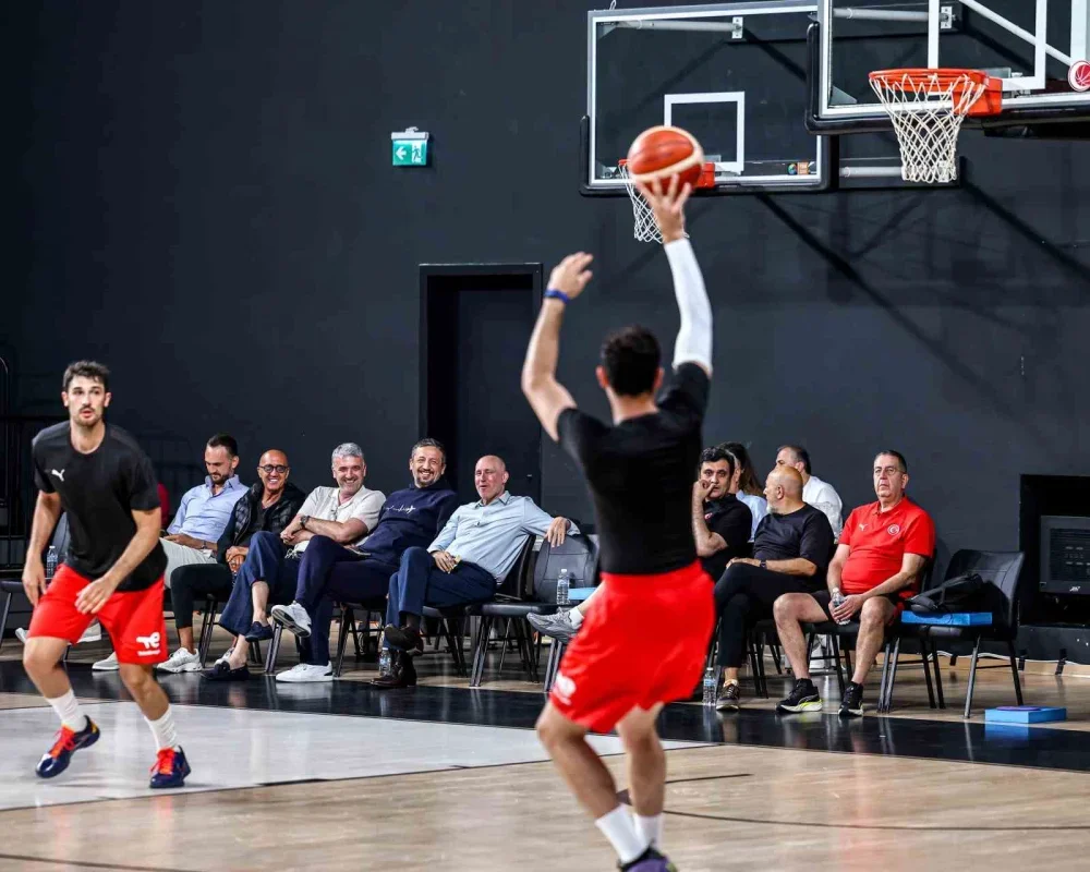 A Milli Erkek Basketbol Takımı Bosna Hersek maçı için hazır