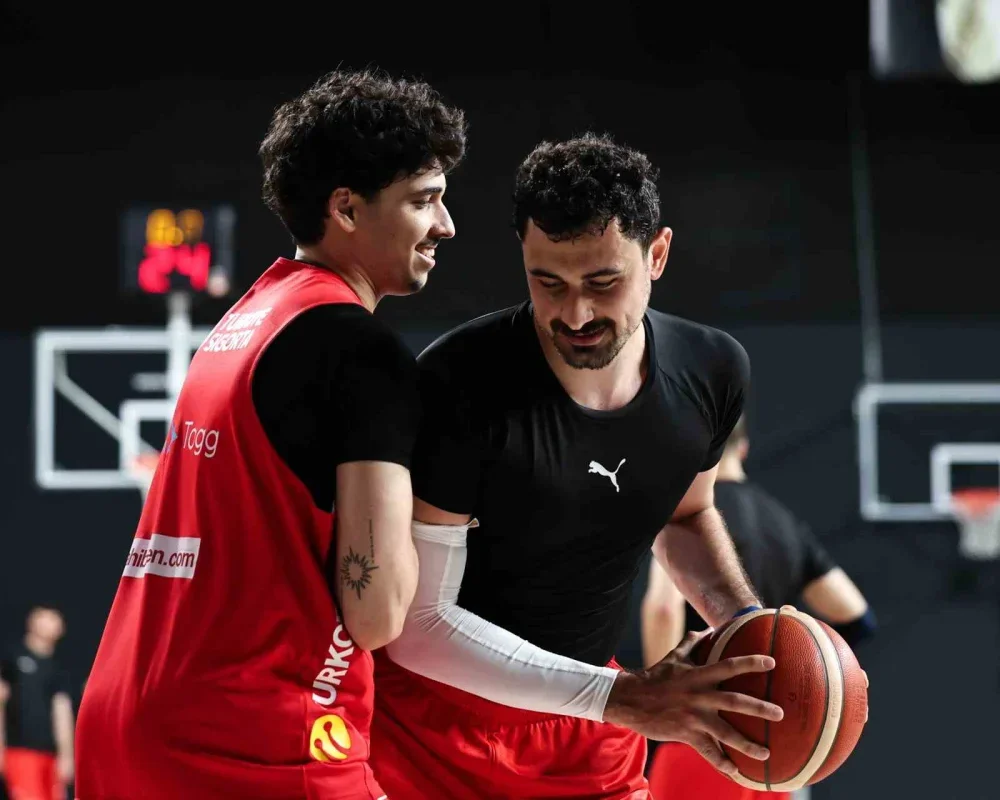 A Milli Erkek Basketbol Takımı Bosna Hersek maçı için hazır