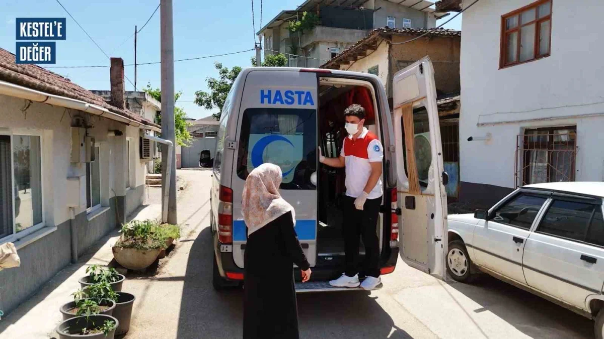 Kestel Belediyesi'nden hasta nakil ambulans hizmeti