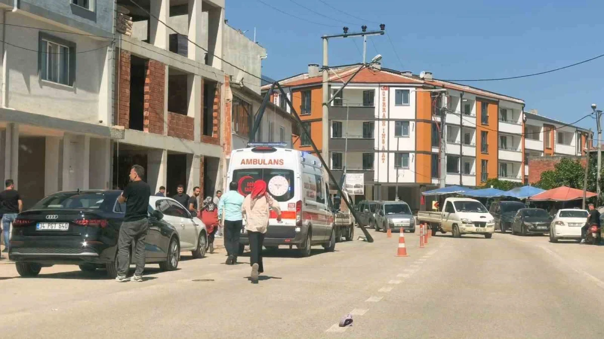 İnegöl'de inşaatta elektrik akımına kapılan usta öldü