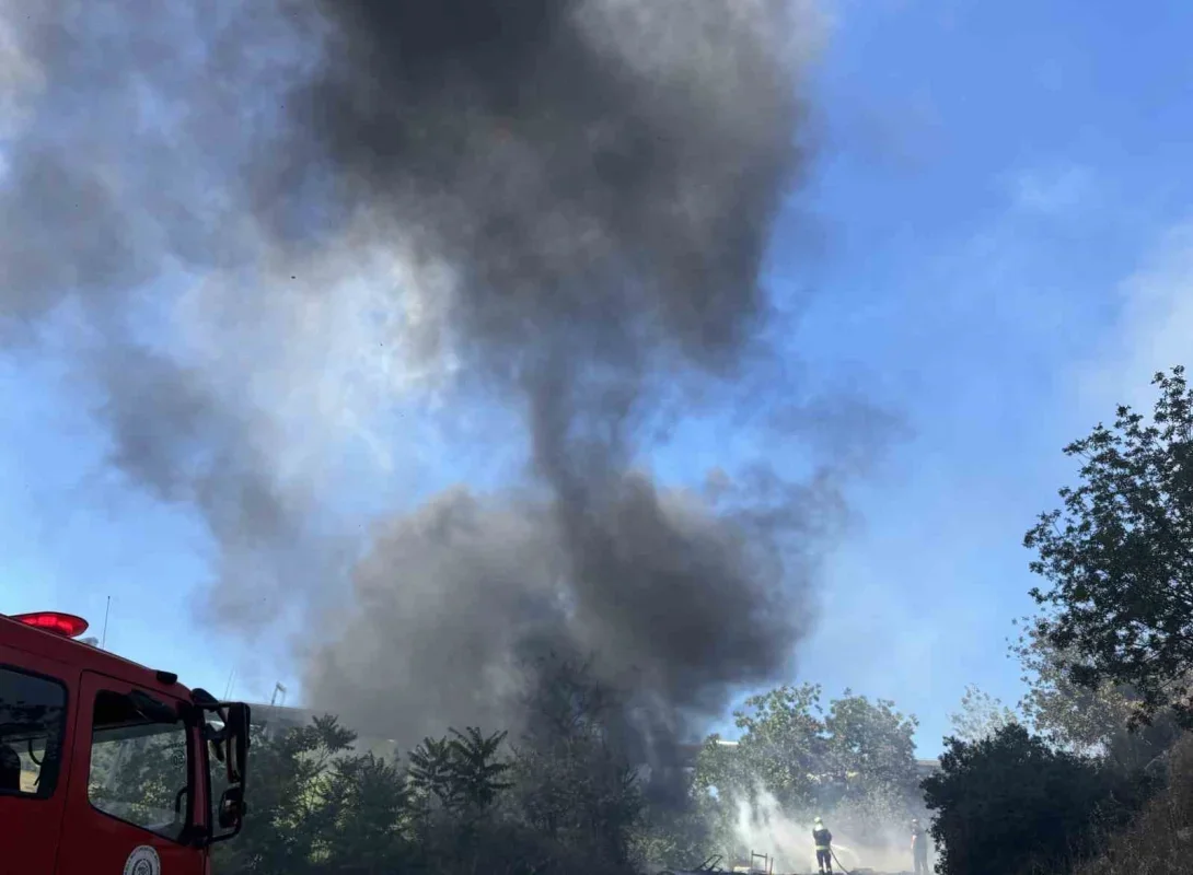 İzmit'te yangın sonrası atık kirliliği tepki çekti