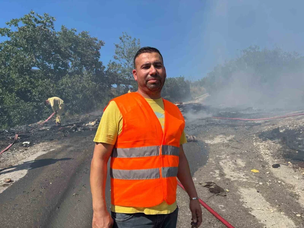 İzmit'te yangın sonrası atık kirliliği tepki çekti