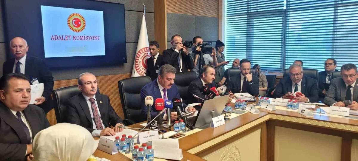12. Yargı Paketi TBMM Adalet Komisyonu'nda görüşülüyor