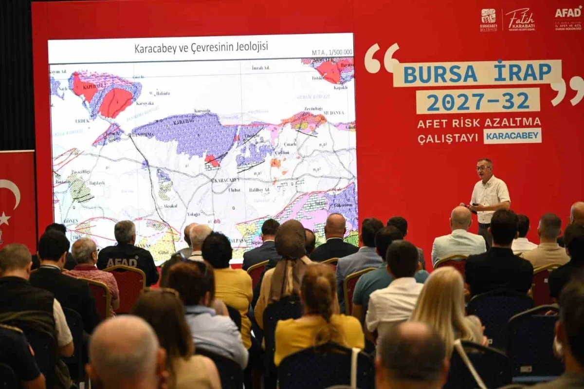 Karacabey'de afet riskleri için kurumlar aynı masada buluştu