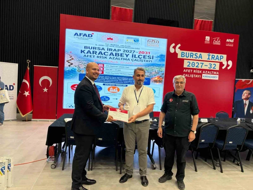 Karacabey'de afet riskleri için kurumlar aynı masada buluştu