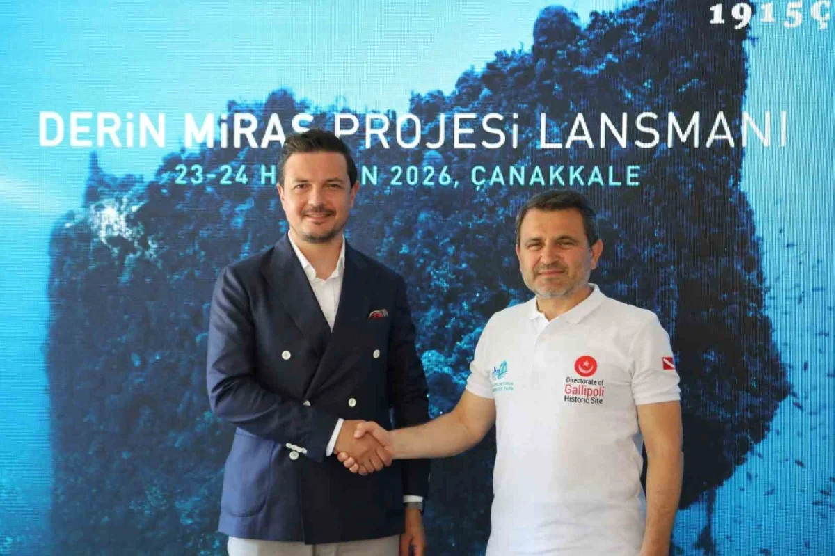 Derin Miras Projesi ile Çanakkale batıkları koruma altına alınıyor