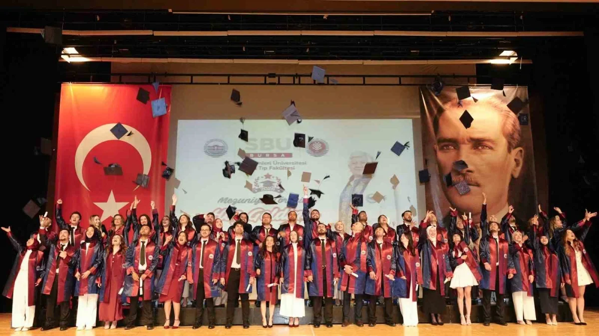 Bursa Tıp Fakültesi ilk mezunlarını verdi: 43 hekim