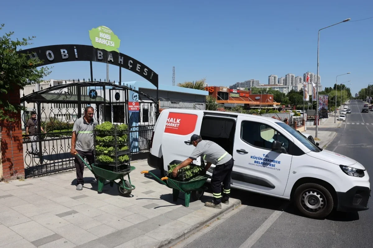 Küçükçekmece Hobi Bahçesi ürünleri ihtiyaç sahiplerine ulaşıyor