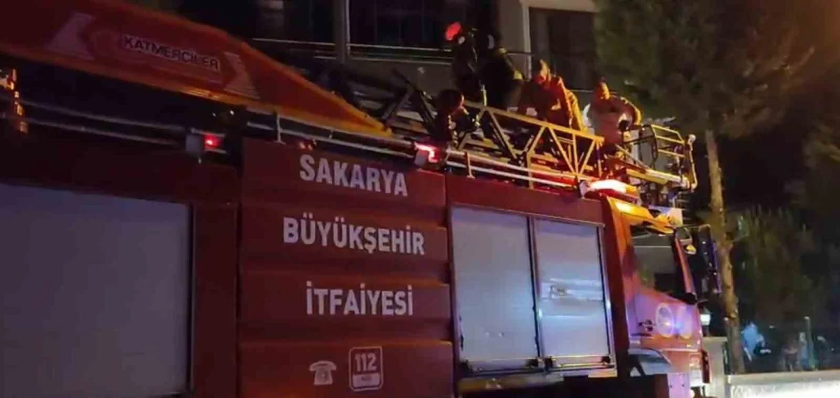 Karasu'da bebek arabalarını yakan şüpheli yakalandı