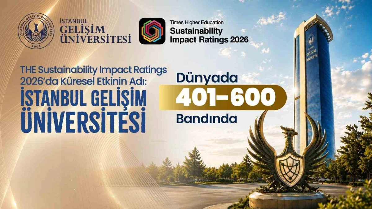 THE Impact Ratings 2026: İGÜ vakıf üniversiteleri arasında ilk 3'te