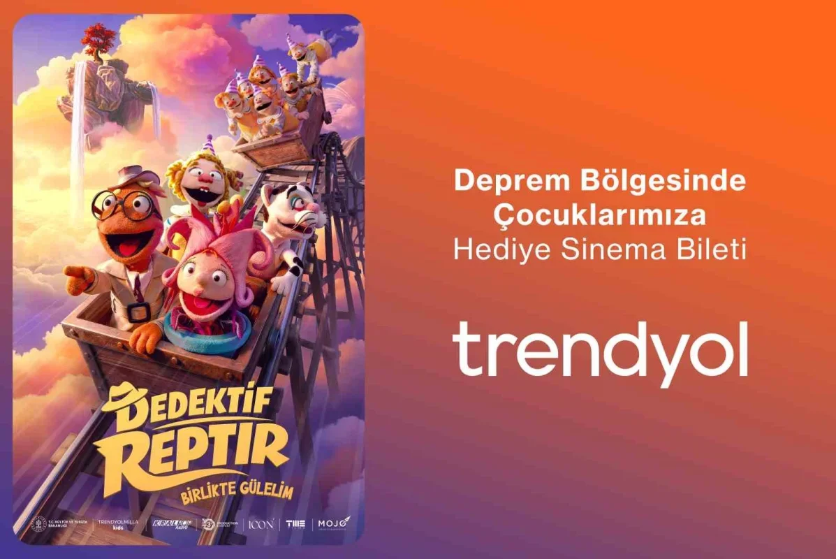 Trendyol, deprem bölgesindeki 200 bin çocuğu sinemayla buluşturuyor