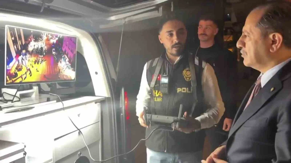 Avcılar'da dron destekli huzur uygulaması yapıldı