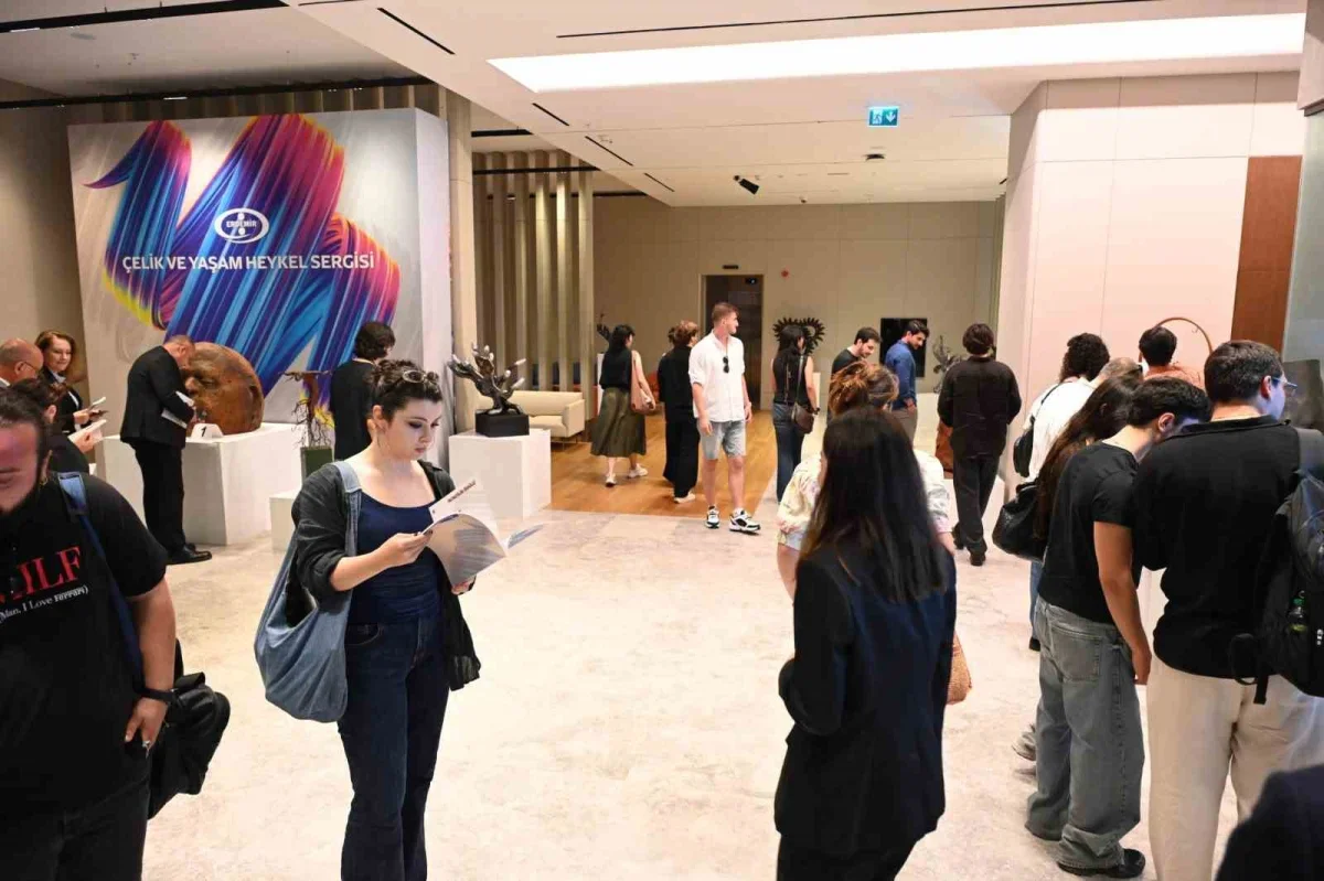 Erdemir Çelik ve Yaşam Heykel Yarışması'nda ödüller sahiplerini buldu