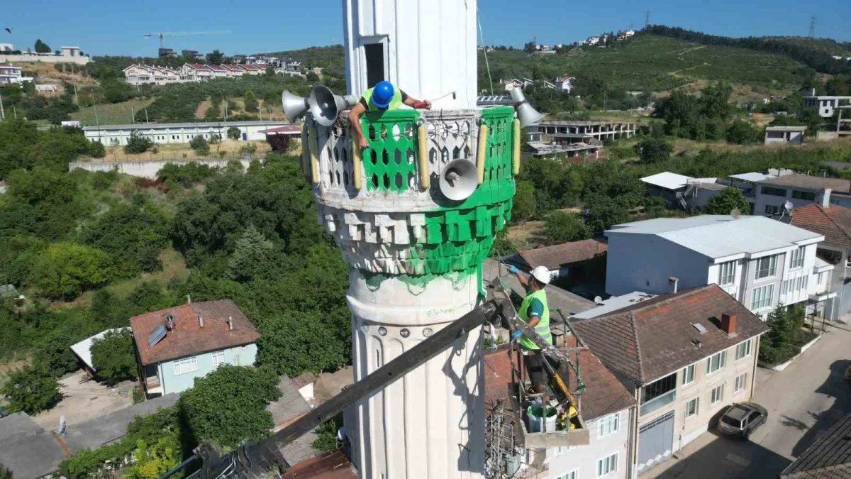 Bursa Büyükşehir Belediyesi Çağrışan Camii'ni yeniliyor