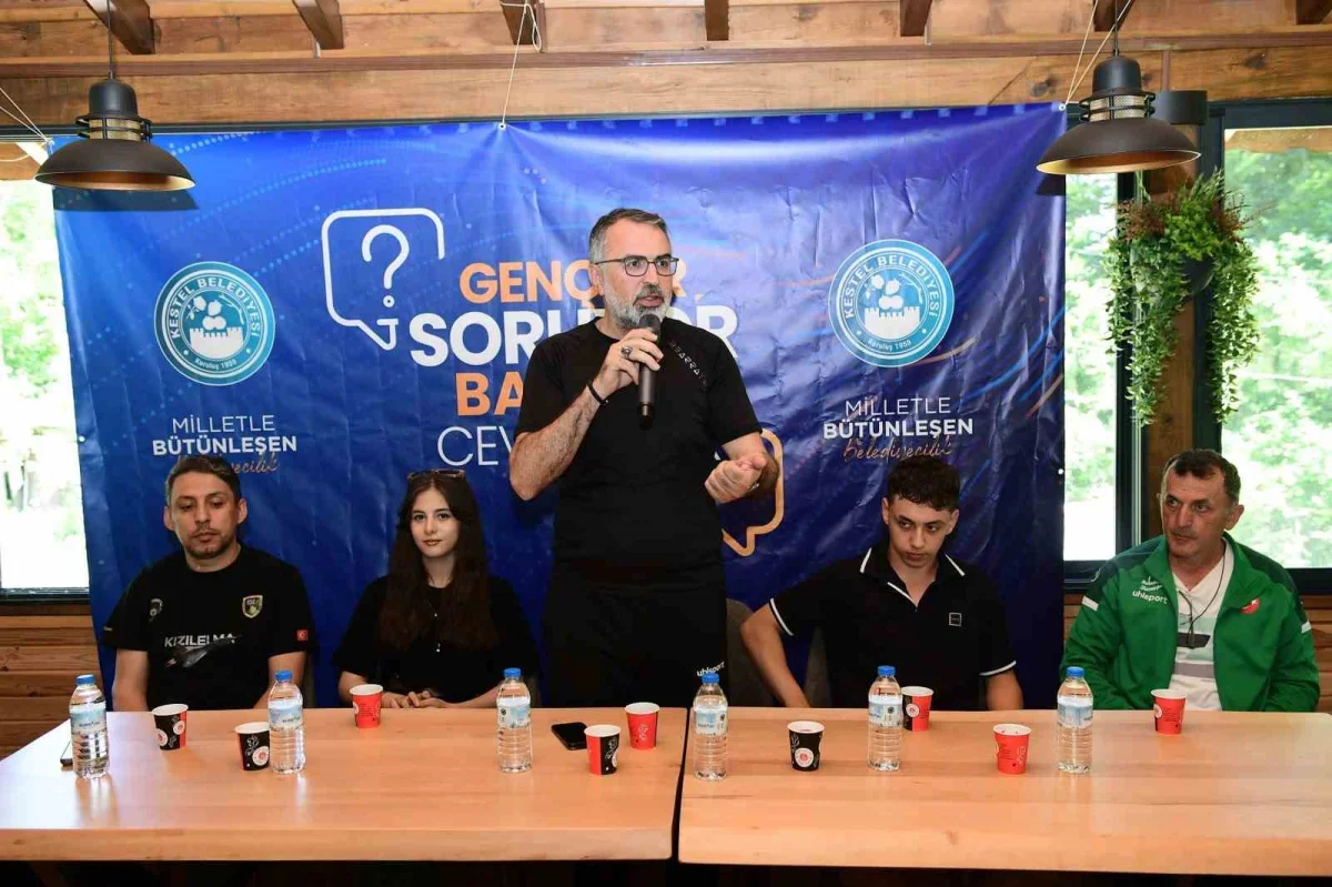 Kestel'de gençler sordu, Başkan Ferhat Erol cevapladı