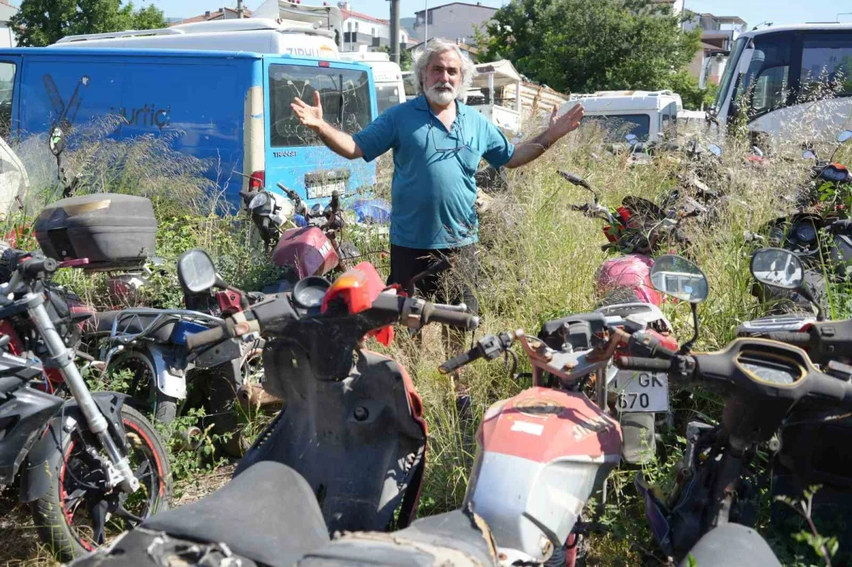 Kocaeli'de yediemin otoparkı doldu: Araçlar yıllardır bekliyor