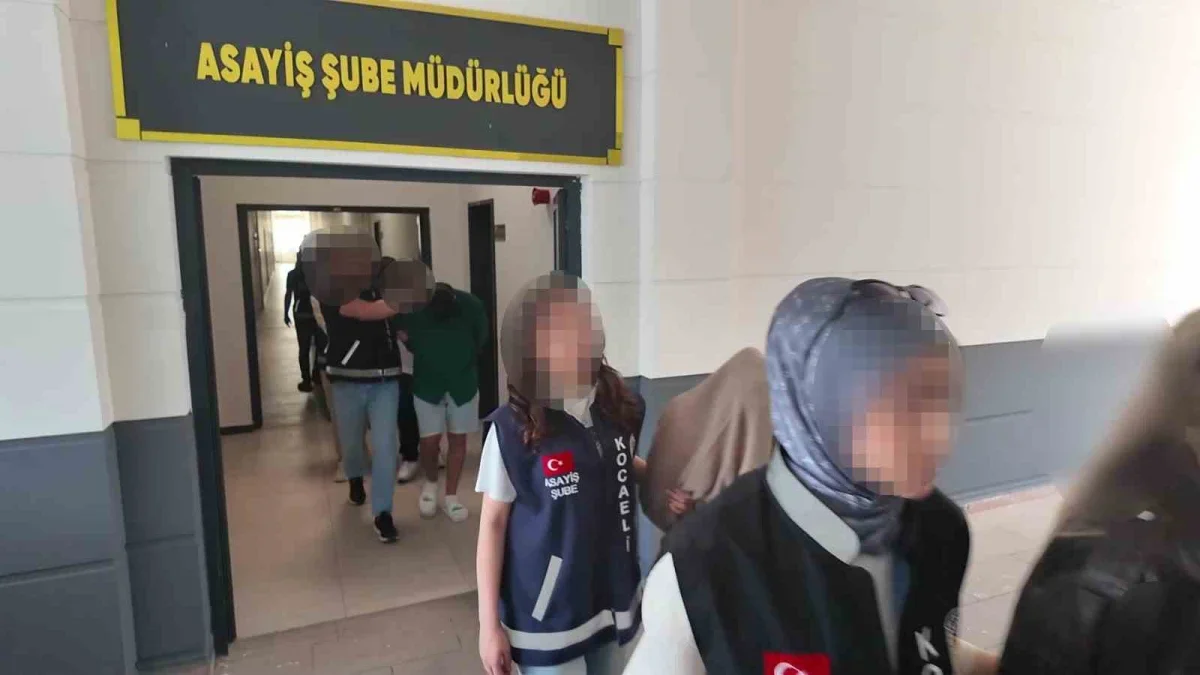 Kocaeli merkezli fuhuş operasyonunda 18 kadın kurtarıldı