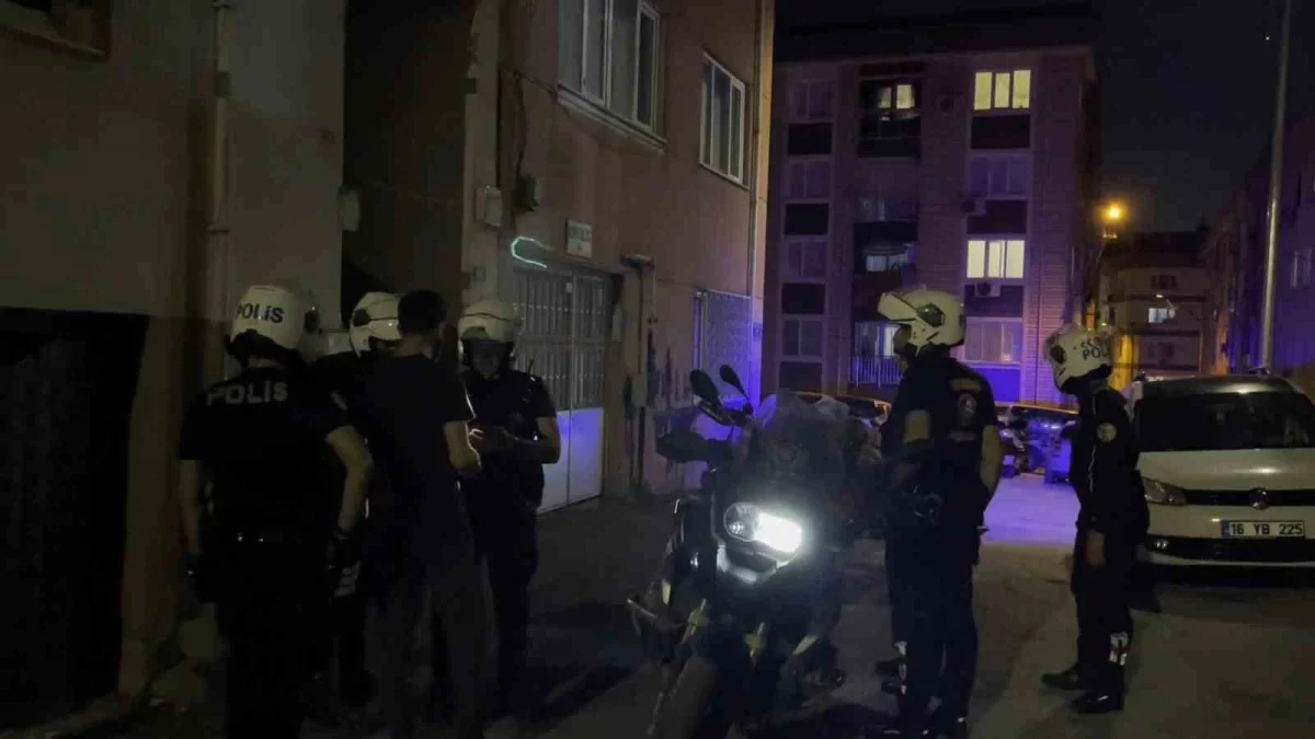 Bursa'da bin polisle huzur operasyonu: Kentte geniş denetim