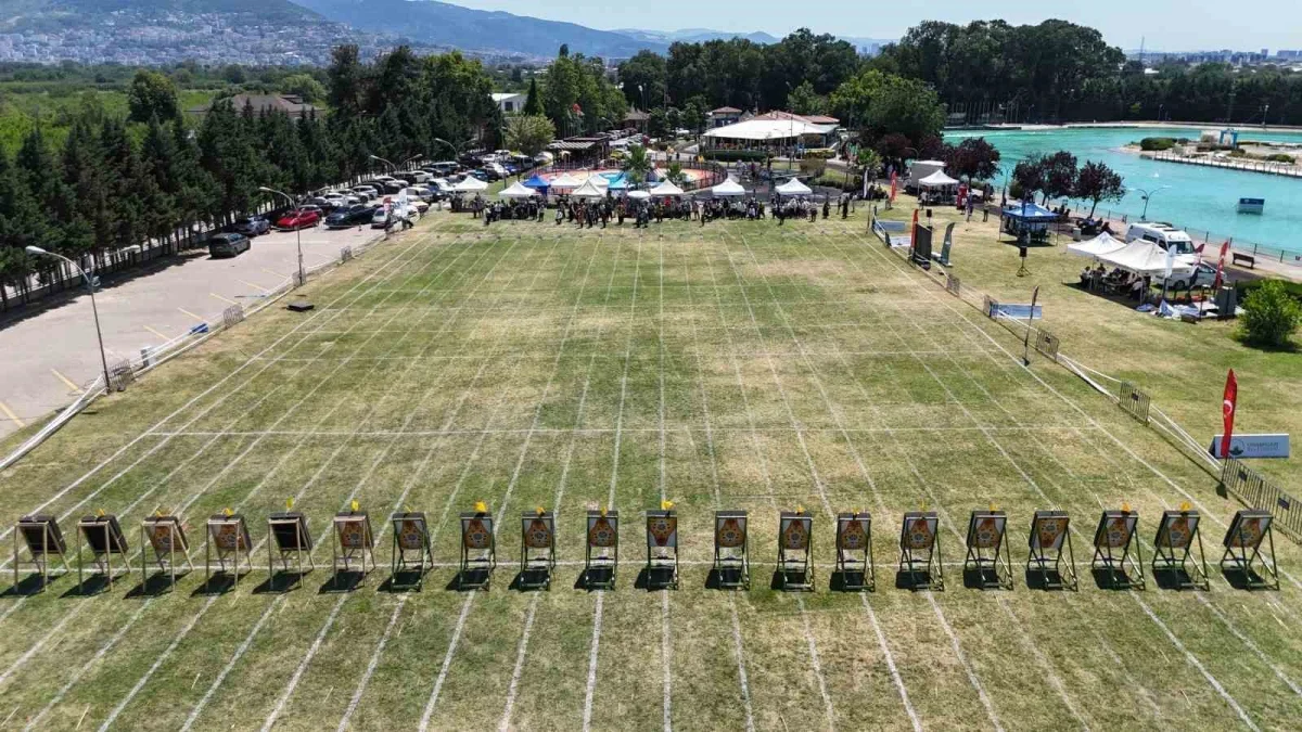 Osmangazi'de Türk Sporları Festivali'ne 500 sporcu katıldı