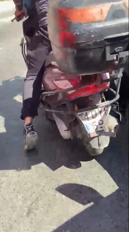 Beylikdüzü'nde plakasını eğen motosikletliye 320 bin TL ceza