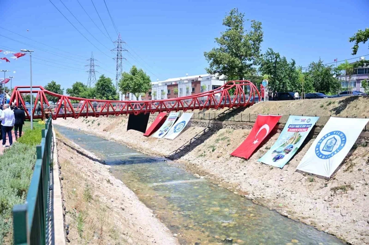 Yıldırım'da Deliçay Parkı açıldı: 200 milyon liralık dönüşüm