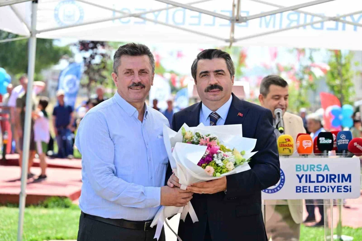 Yıldırım'da Deliçay Parkı açıldı: 200 milyon liralık dönüşüm