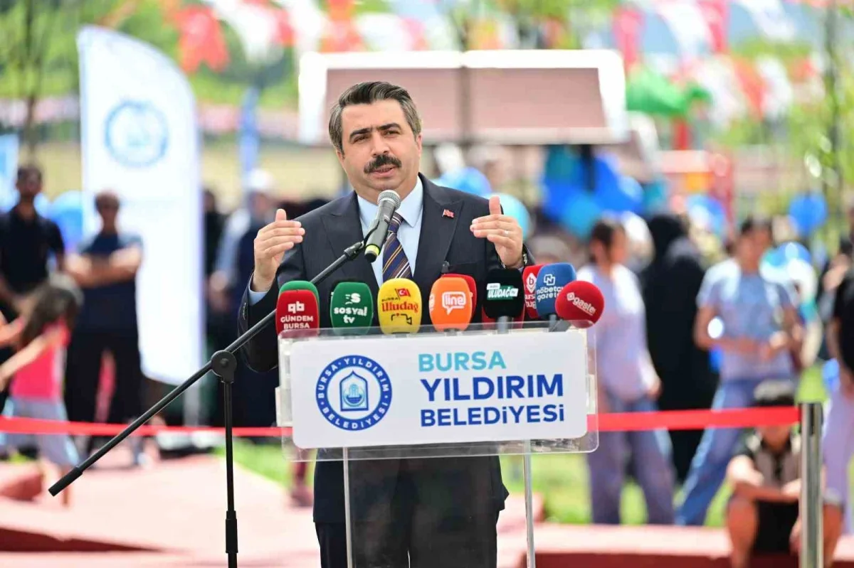 Yıldırım'da Deliçay Parkı açıldı: 200 milyon liralık dönüşüm