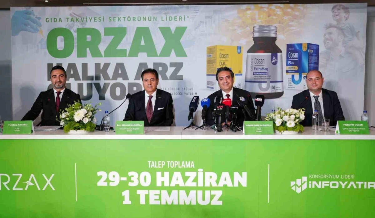 Orzax halka arz oluyor: Talep toplama 29 Haziran'da başlıyor