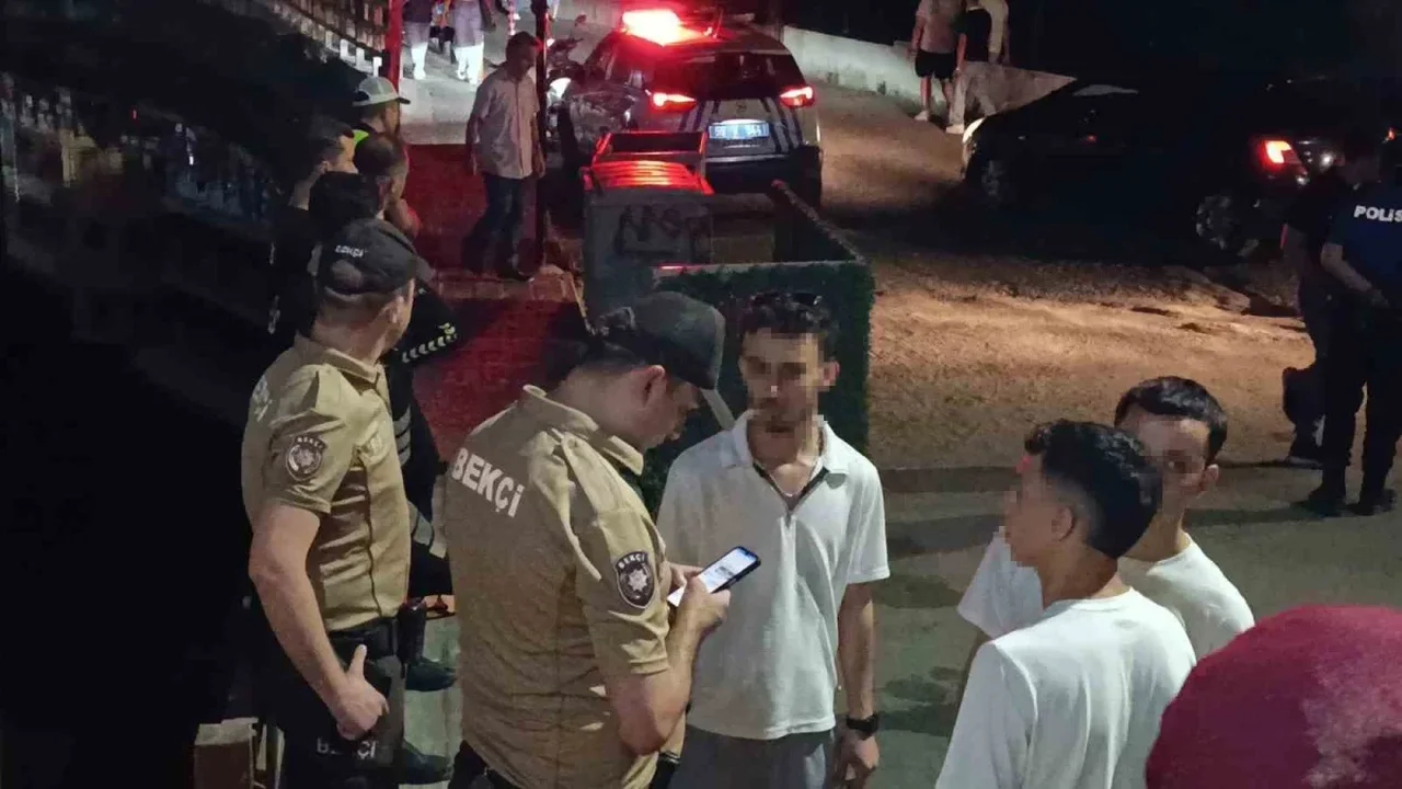 Tekirdağ sahilinde huzur uygulaması: 600 kişi sorgulandı
