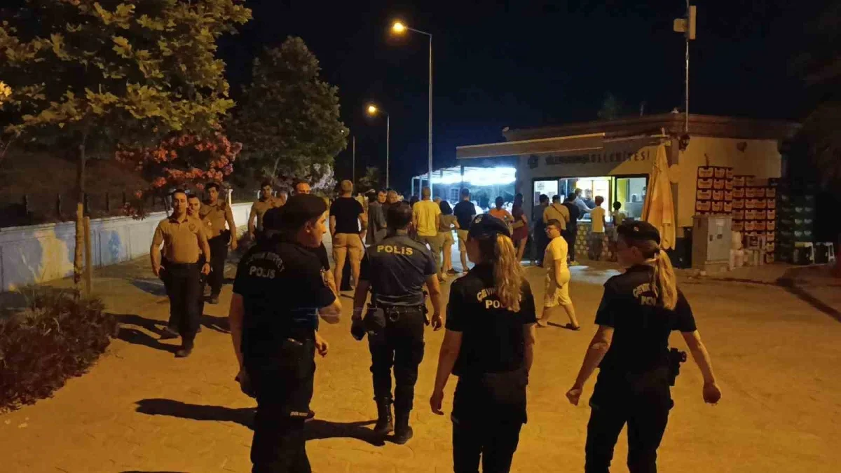 Tekirdağ sahilinde huzur uygulaması: 600 kişi sorgulandı