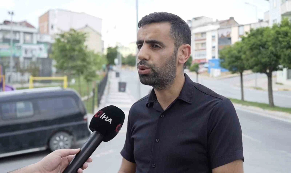 Boğazköy'de hafriyat kamyonlarına mahalle sakinlerinden tepki