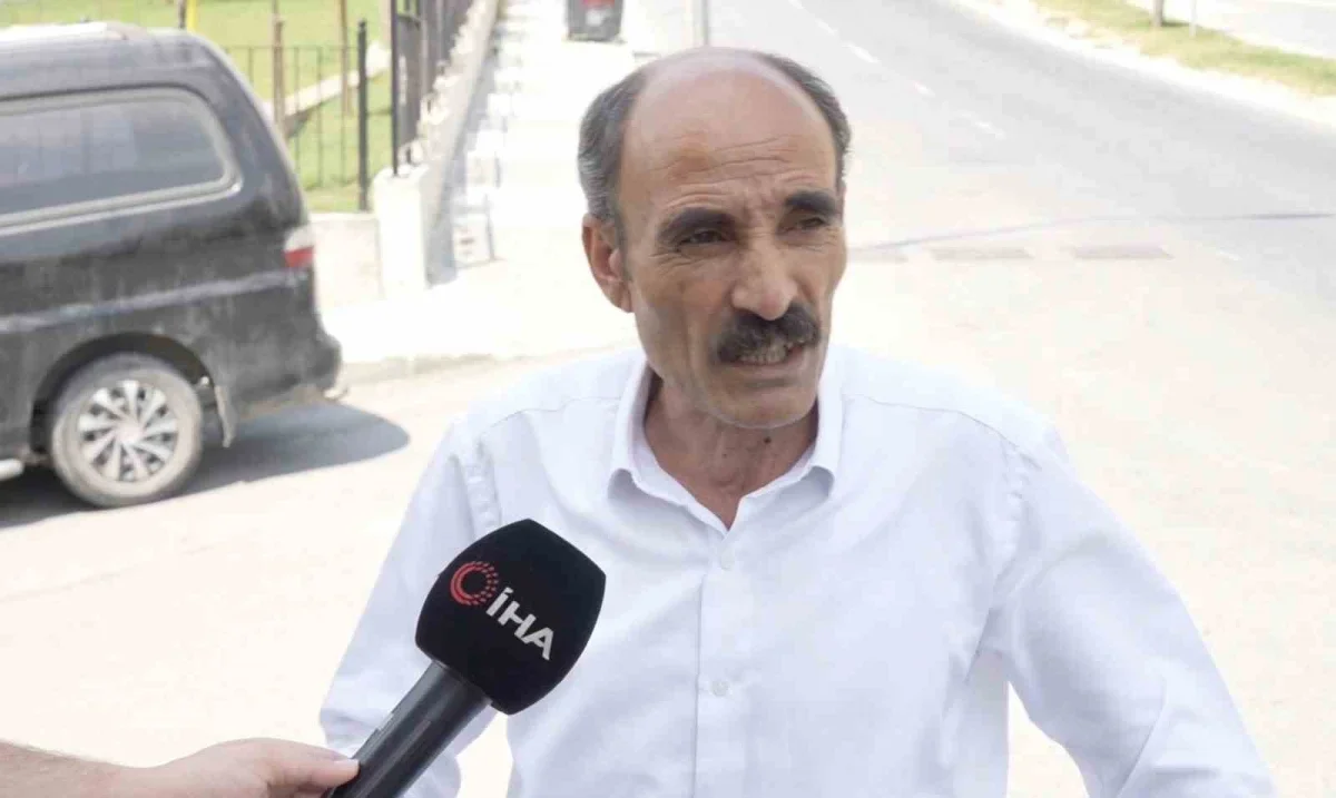 Boğazköy'de hafriyat kamyonlarına mahalle sakinlerinden tepki
