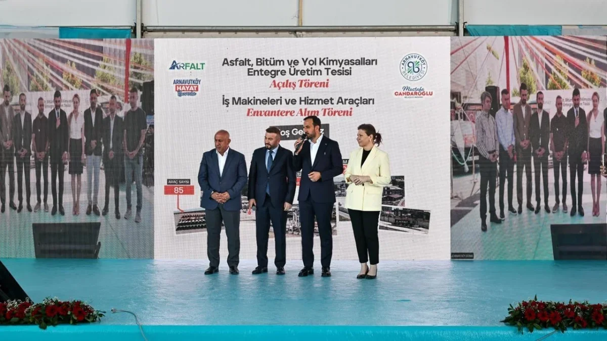 Arnavutköy Belediyesi'nden ARFALT hamlesi: Tesis açıldı