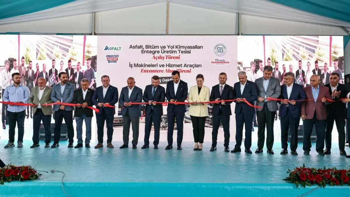 Arnavutköy Belediyesi'nden ARFALT hamlesi: Tesis açıldı