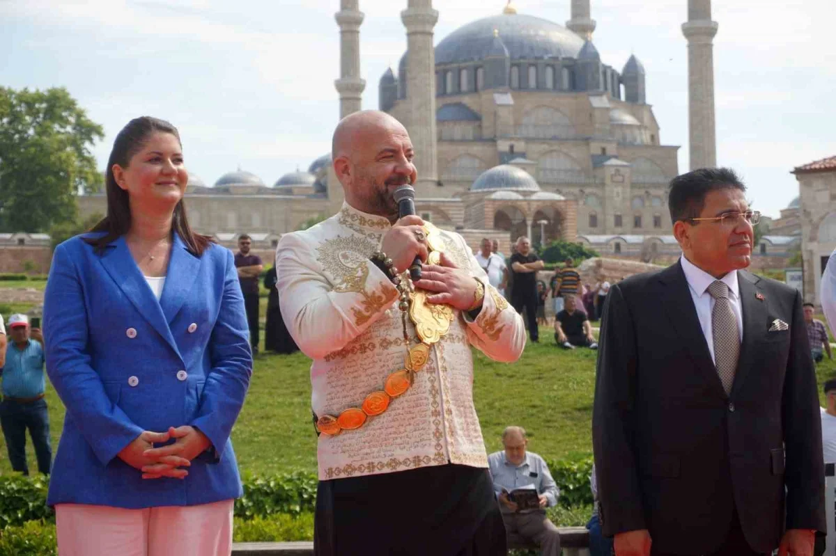 Edirne'de Kırkpınar'ın ağa karşılama geleneği sürdü