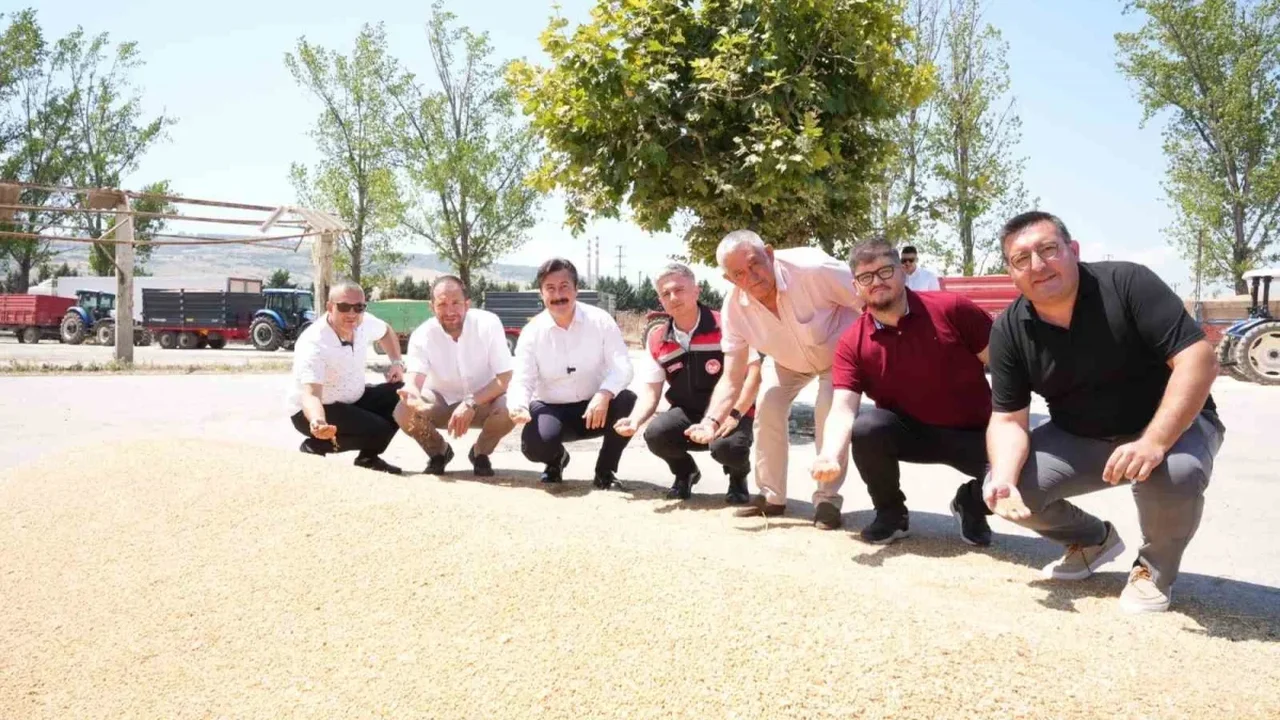 Yenişehir'de buğday alımları başladı: Üreticiye tam destek