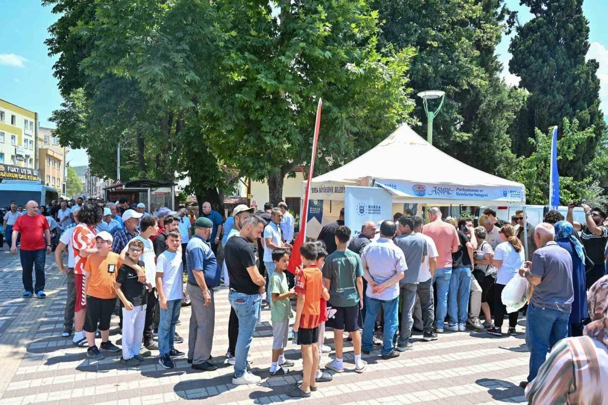 Kestel'de Muharrem ayı aşure bereketi 11 bin kişiye ulaştı